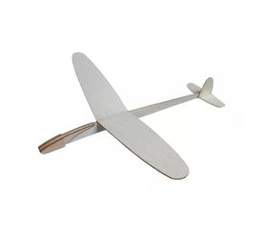 Hand Thrown Glider Airplane Model Kit Compatibile con DIY Airplane Building, Free Flight e Educational STEM Projects