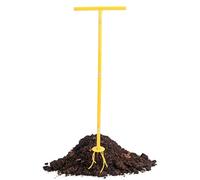 Hand Tiller Tool, Gardening Hand Hoe, Manual Garden Coltivator, Ergonomic