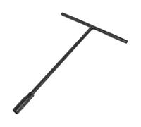 Hand Tool Black Metal T-shape Designed Hex Socket Wrench 10mm