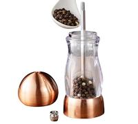 Hand Twist Mill - Shaker manuale regolabile, per spezie, utensile per spezie, fornello, semi di finocchio, da cucina compatti per la preparazione