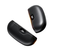 Hand Warmer - ABS, Magnetic Portable Warming Device Quick Heating | USB-C Rechargeable Electric Hand Warmer With LED Display, 5 Temperature Levels Up To 60°C For Hiking, Skiing, Outdoor Activities