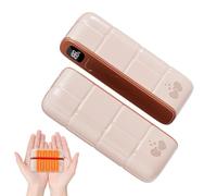 Hand Warmers Rechargeable - 2 in 1 Magnetic Heating Gear with Digital | Rechargeable Heated Hand Warmers for Outdoor Camping Ski Snow Hiking Running Sports Winter Cold