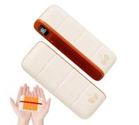 Hand Warmers Rechargeable - 2 in 1 Magnetic Heating Gear with Digital | Rechargeable Heated Hand Warmers for Outdoor Camping Ski Snow Hiking Running Sports Winter Cold