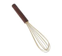 Hand Whisk | Manual Stainless Steel Cream Stirrer Tool With Walnut Handle
