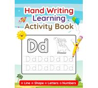 Hand Writing Learning Activity Book - Tracing for Toddlers: Letter Tracing Book for Kids Ages 3-5 - Fun Handwriting Workbook with ABCs, Numbers, and ... build your child's confidence in learning