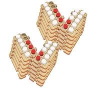 hand2mind-85233ETA RekenRods Schaumstoff-Zehnerrahmen, 24er-Set