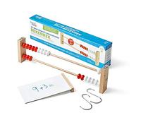 hand2mind-93440 - Abaco colorato con 20 Perline, magentic Rekenrek, per Bambini, conteggio in Legno, manipolazioni Matematiche, per Imparare a contare e Numeri (Set da 1)