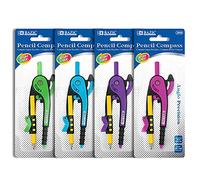 hand2mind - Bussola per geometria, matematica, per studenti, verde, strumento di precisione per geometria, matematica, disegno (confezione da 10)