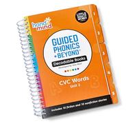 hand2mind Guided Phonics + Beyond Decodable Books Unit 2, Libri CVC per lettori principianti, Scienza della lettura dei materiali in classe, Impara a leggere lettori livellati, Curriculum prescolare