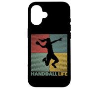 Handball Pallone pallamano donne Giocatore di pallamano Custodia per iPhone 16