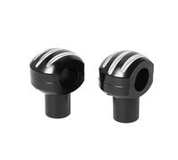 Handbar Riser Moto Kit Di Montaggio Per Manubrio Da 25 Mm Per Motocicletta Regolabile Con Rialzo 1" Pollici Nero Universale(22MM Black)
