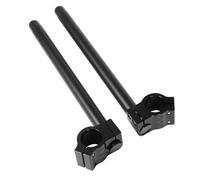 Handbar Riser Moto Manubri Da Corsa 2025 Per Moto Per Tubi Forcella(11-Black 41mm)