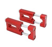 Handbar Riser Moto Per SUZUKI Riser Per Manubrio Accessori Per Moto Adattatore Universale Per Montaggio Su Barra In Alluminio(Red)