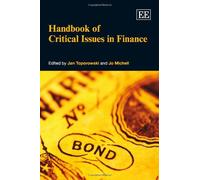Handbook of Critical Issues in Finance