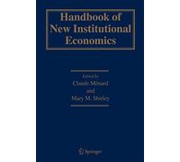 Handbook of New Institutional Economics