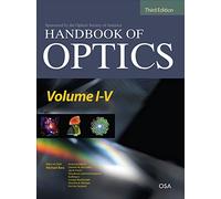 Handbook of Optics Third Edition, 5 Volume Set