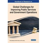 Handbook of Research on Global Challenges for Improving Publi (Copertina rigida)