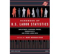 Handbook of U.S. Labor Statistics 2025: Employment, Earnings, Prices, Productivity, and Other Labor Data