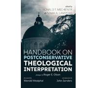 Handbook on Postconservative Theological Interpretation (Copertina rigida)