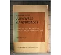 Handbook on the Principles of Hydrology