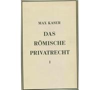 Handbuch der Altertumswissenschaft: Das römische Privatrecht: Erster Abschnitt: Das altrömische, das vorklassische und das klassische Recht: Band X 3.3.1 (copertine assortite)