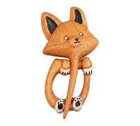 Handcrafted Wooden Brooch Pin - Animal Design Corsage With Secure Backing | Decorative Lapel Pin For Apparel, Jacket, Coat, Sweater, Scarf, Shawl, Collar, Banquet And Party Events