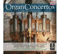 Handel/Bach, J.S./Bach, C.P.E./Haydn, J./Haydn, M./Moz - Organ Concertos (5 CD)