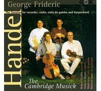 Handel, G.F. - Sonatas for Recorder Violin / Viola & Harpsichord