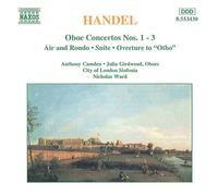 George Frideric Handel – Concerti per oboe n.1-3 e Aria – CD – NAXOS