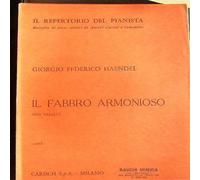 Handel - Il Fabbro Armonioso Aria Variata Spartito Musica