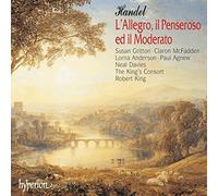 Handel: L'Allegro, il Penseroso ed il Moderato / Gritton, McFadden, L. Anderson, Agnew, N. Davies; King (1999-10-12)
