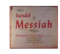 Handel - Messiah - Original Dublin Version(1742) - Hermann Scherchen & London Symphony Orchestra & Philharmonic Choir - Westminster 3 Lp Set & Rare Book - 1953