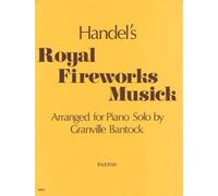 Handel: Royal Fireworks Musick For Piano