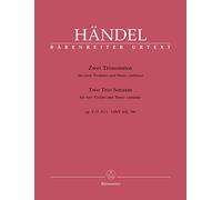Handel: Two Trio Sonatas Op.5/1 (HWV 396) in A & Op.5/7 (HWV 402) in Bb