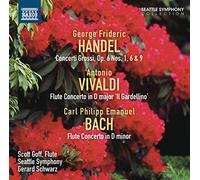 HANDEL / VIVALDI / BACH Concerto Grossi Opus 6: Nos 1 & 6 & 9 / Flute Cto (CD)
