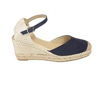 Handgefertigte Keil-Espadrilles Damen 7 cm Keilabsatz- Made in Spain -