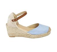 Handgefertigte Keil-Espadrilles Damen 7 cm Keilabsatz- Made in Spain -