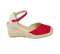 Handgefertigte Keil-Espadrilles Damen 7 cm Keilabsatz- Made in Spain -