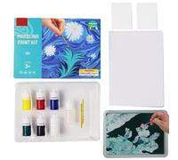 Handgefertigtes -Farbset - 6/12 Farben | Kreatives Wasser-Malset für