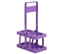 Handheld beerBasket - Foldable Rack, Wine and beerCarrier, Portable Storage for Bottles | Duraable Outdoor Camping Picnic BBQ Travel Trip Bar Party Beverage Organizer Whiskey beerHolder Convenient