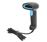 Handheld CCD 1D Barcode Scanner and Bar Code Reader with Red LED Light Source 200 Scans Per Second Speed for Warehouse Logistics Supermarket and Store Inventory ABS and PC Housing