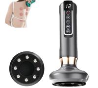 Handheld Cellulite Massager, Cellulite Massager, Hand Held Body Sculpting Machine, 12 Levels Adjustable Handheld Cellulite Massager, Suitable for Daily Use (Gray)