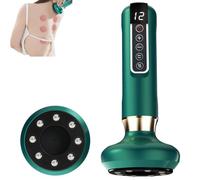 Handheld Cellulite Massager, Cellulite Massager, Hand Held Body Sculpting Machine, 12 Levels Adjustable Handheld Cellulite Massager, Suitable for Daily Use (Green)