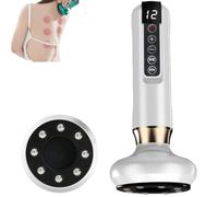 Handheld Cellulite Massager, Cellulite Massager, Hand Held Body Sculpting Machine, 12 Levels Adjustable Handheld Cellulite Massager, Suitable for Daily Use (White)
