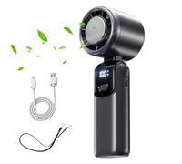 Handheld Cooling Fan, Folding Personal Blower, 100 Wind Mode Device, Rechargeable Compact Design for Camping, Beach, Picnic, Traveling, Youth, Outdoor, Fishing, Hot Weather