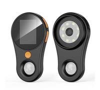 Handheld Digital Microscope 500X, 2MP 1080P HD USB with 2" IPS Screen 8 Adjustable LED Lights Portable Pocket Microscope Circuit Board Inspection (Il nero)