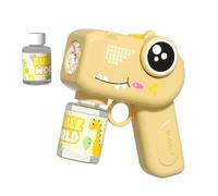 Handheld Dinosaur Bubble Toy, Bubble Blowing Soap Dispenser, Sturdywith Bubbles Solution Container, Cute Bubbles Machine for Boys and Girls, Toy with Playful Style, Birthday Accessory for Summer Bath