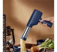 Handheld Electric Noodle Machine, 200 g Automatic Pasta Maker with 6 stampi, Cordless Dough Press, Tipo-C Ricaricabile Noodle Press for Kitchen and Restaurant, 1500 mAh, 7,4 V/40 W