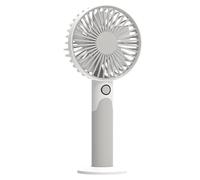 Handheld Fan - 8.7x5.7x19.2cm Foldable Desk Fan | Portable Misting Cooler | Rechargeable Handheld Mister | For Travelers Students Home Travel Camping Hiking Beach Picnic Dormitory Office Gym