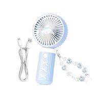 Handheld Fan - ABS Portable Cooling Device, USB Rechargeable Mini Fan, Lightweight Personal Air Cooler | Quiet Desk Fans For Travel, Camping, Beach, Patio, Office And Summer Use